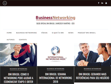 Tablet Screenshot of businessnetworking.com.br